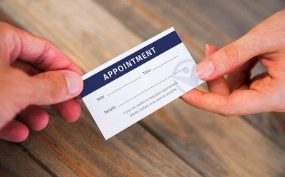  Appointment Card