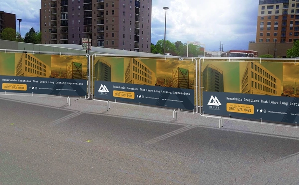  Fence Banner