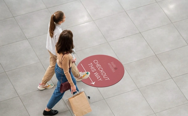  Floor Sticker