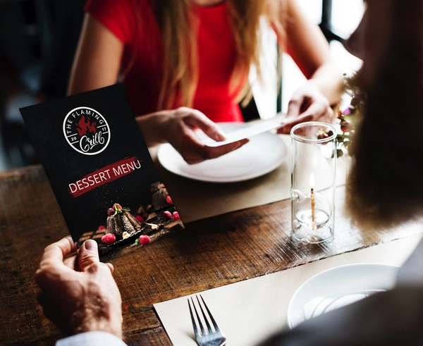  Folded Menu